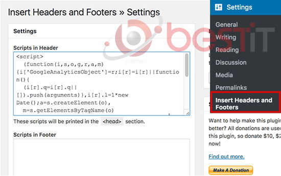 پلاگین MonsterInsights