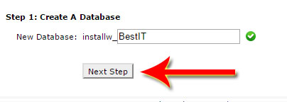 ساخت پایگاه داده در Cpanel